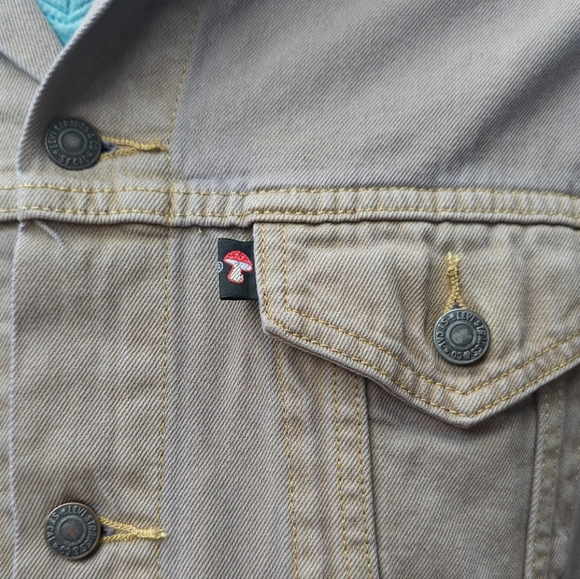 Levi's Jackets & Blazers - *** SOLD *** Levi's Limited Edition Vintage Style Trucker Mushroom Denim Jacket